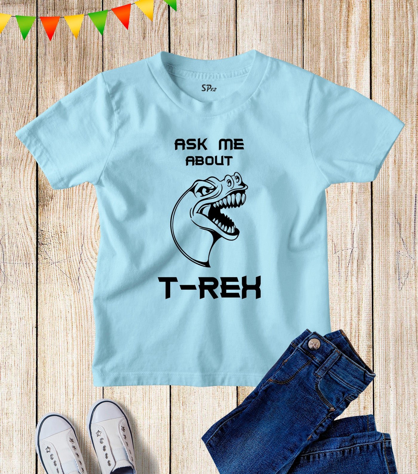 Ask Me About My T-Rex Kids‚ T Shirt