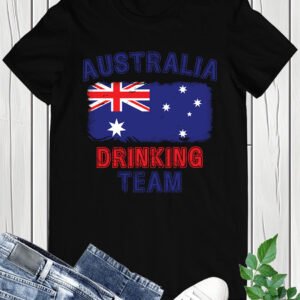 Australia Drinking Team Funny T Shirt
