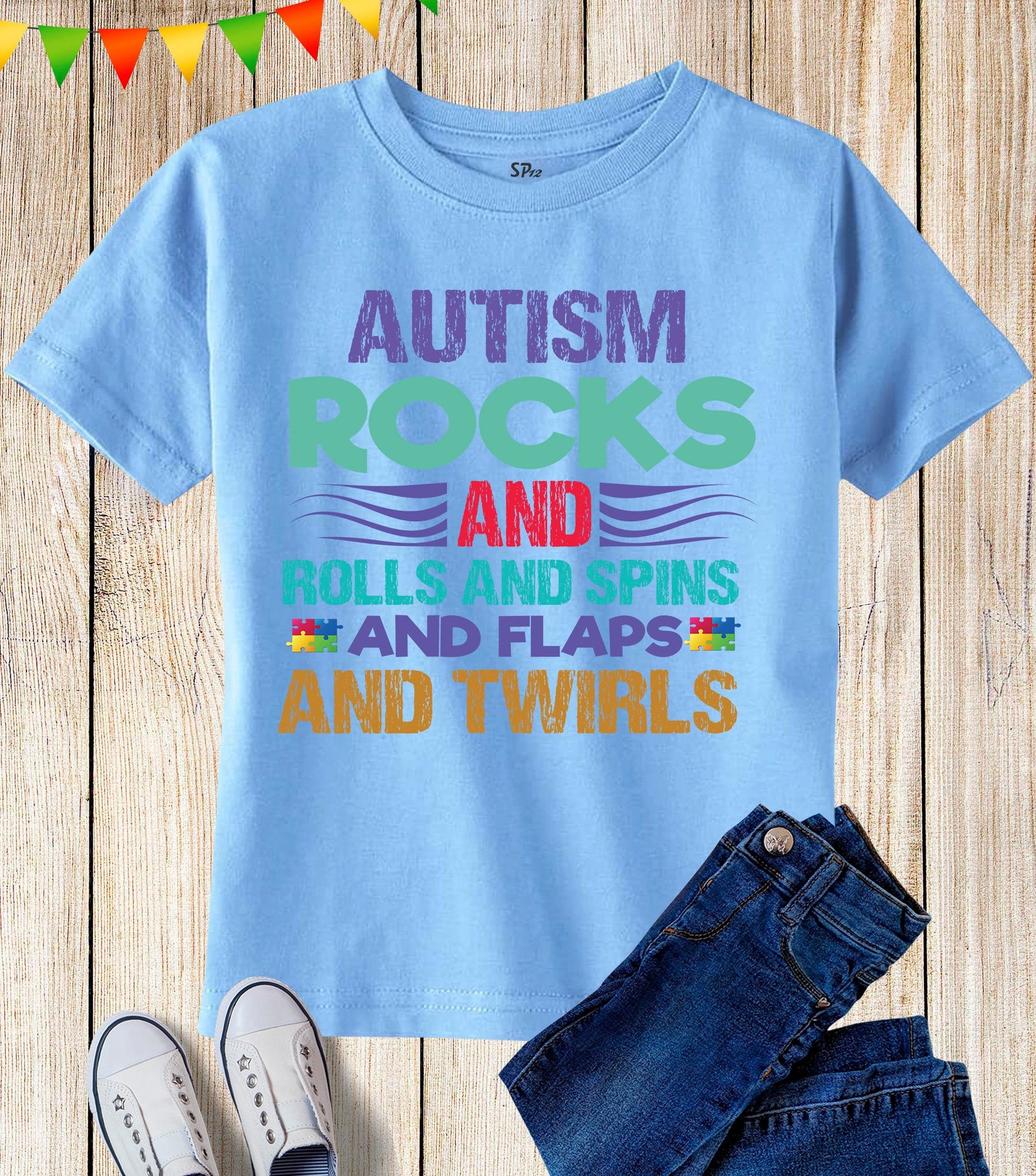 Autism Rocks T Shirts - Image 3