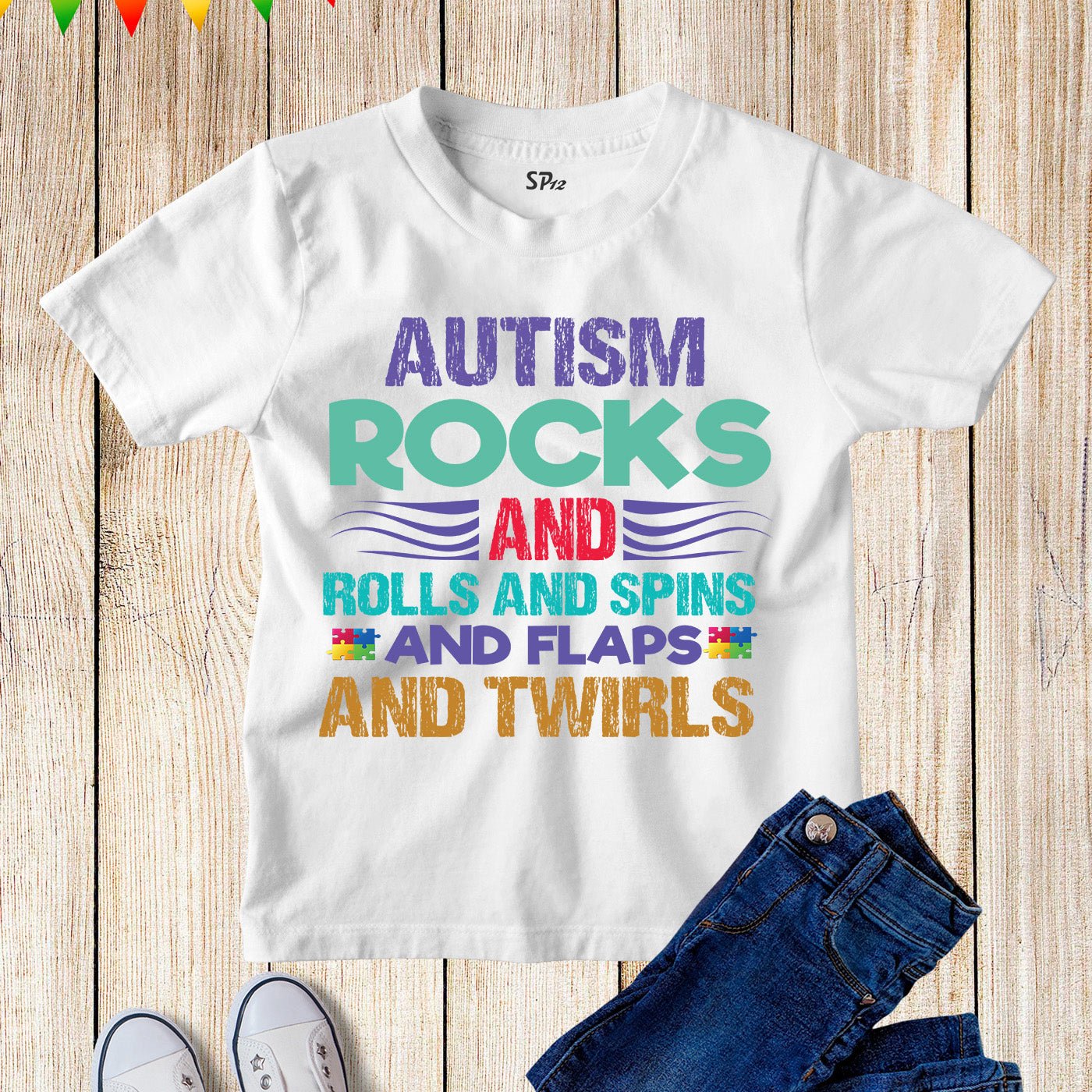 Autism Rocks T Shirts
