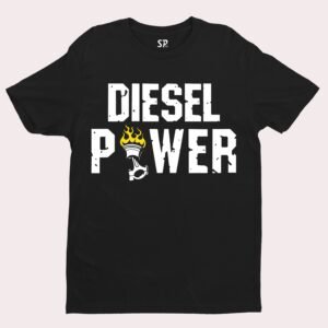 Automobile T Shirt Diesel Power