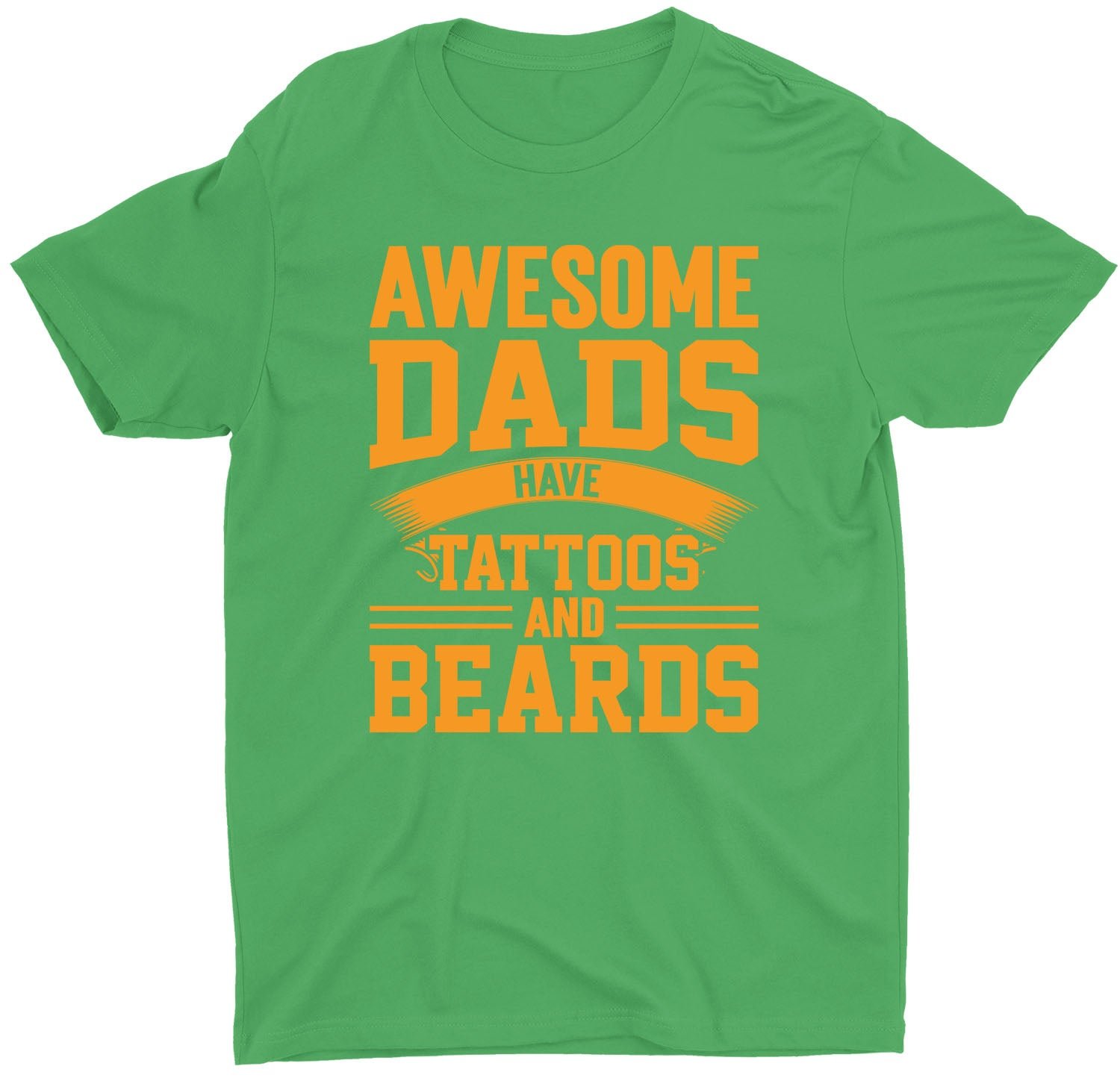 Dads Have Tattoos Custom Mens Short Sleeve Father's Day T-Shirt