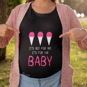 Baby Ice Cream Pregnancy T Shirts