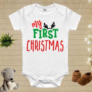 Baby's First Christmas Bodysuit