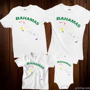 Bahamas Flag T Shirt Olympics FIFA World Cup Country Flag Tee Shirt