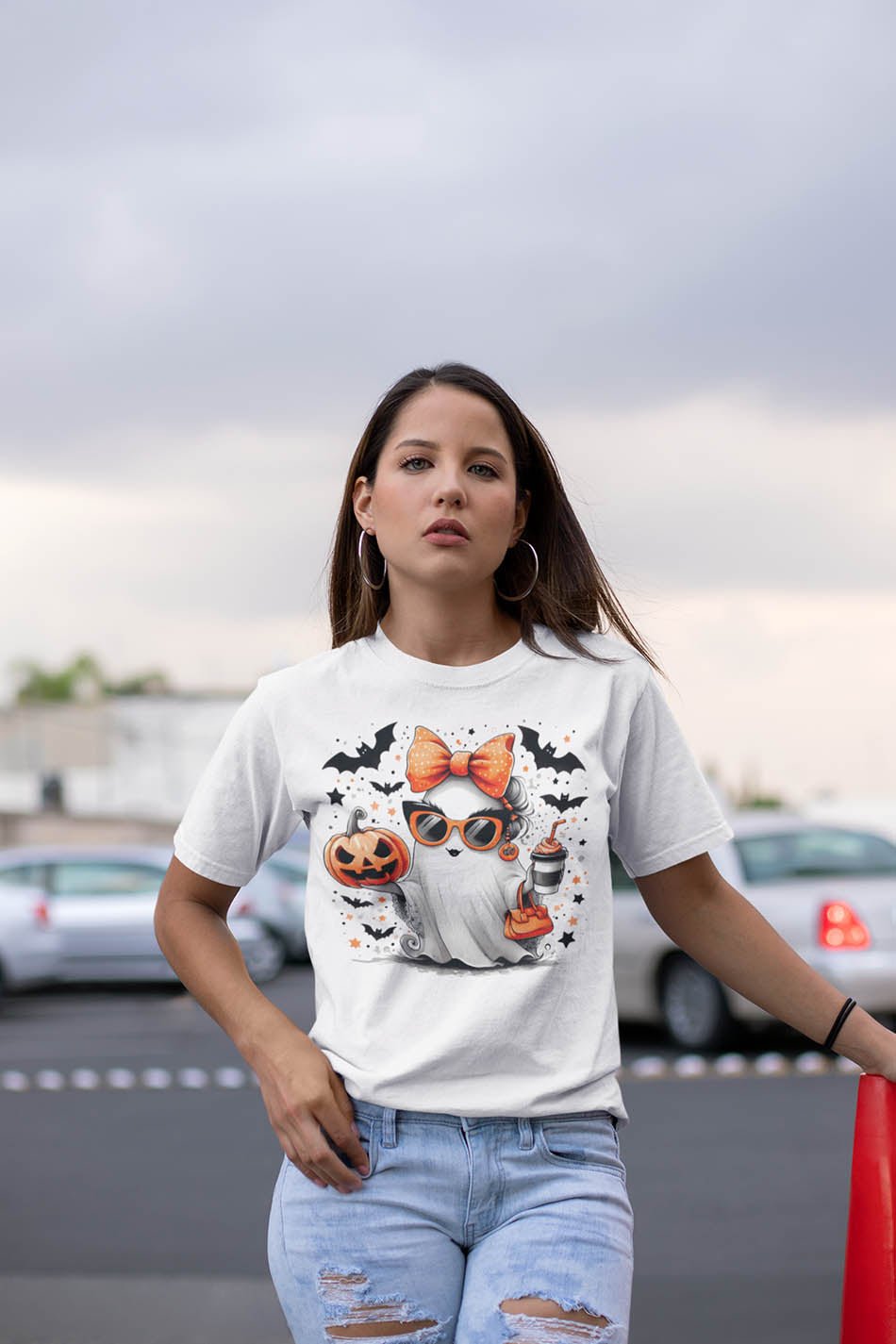 Cute Funny Ghost T Shirt