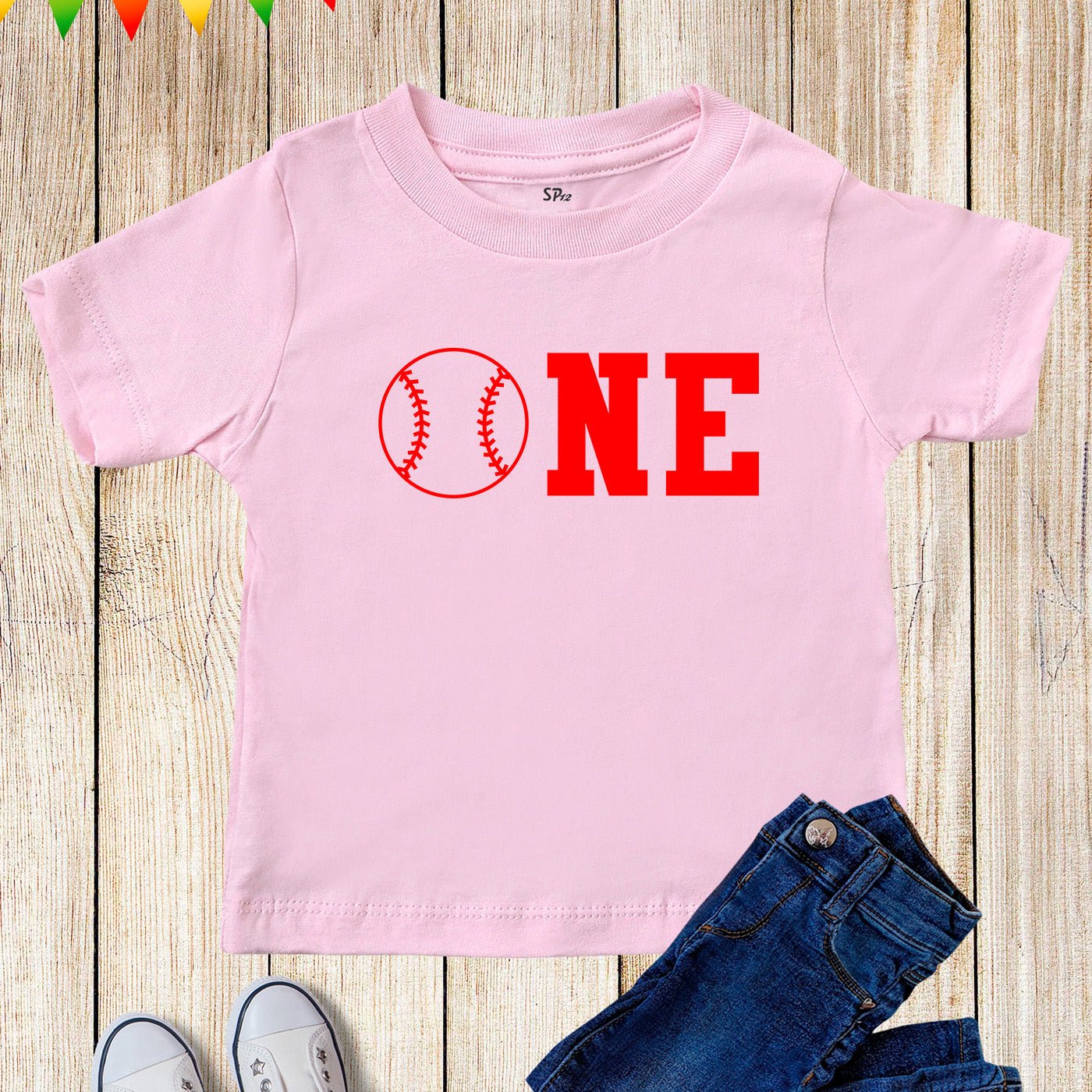 Baseball 1st Birthday T-Shirt