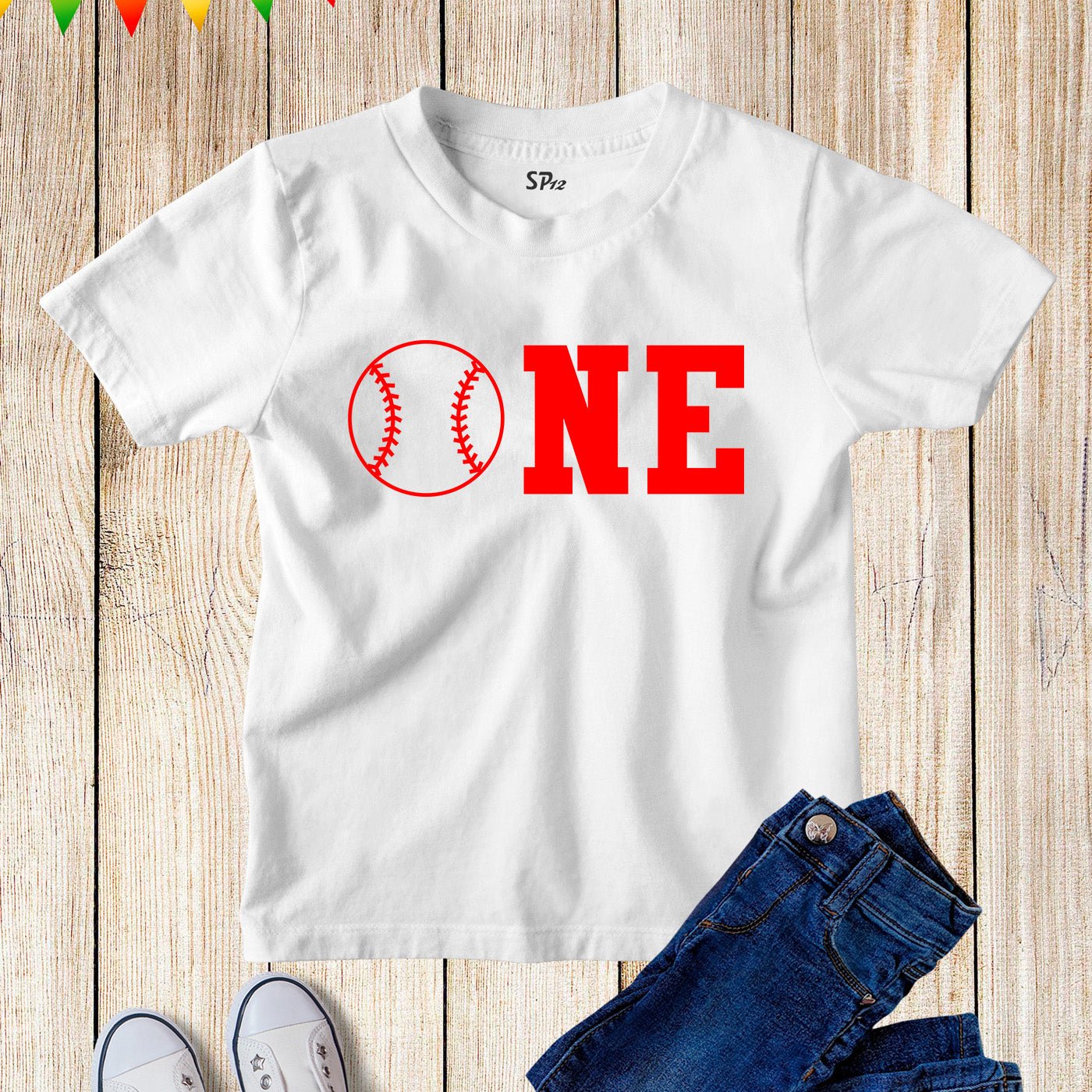 Baseball 1st Birthday T-Shirt