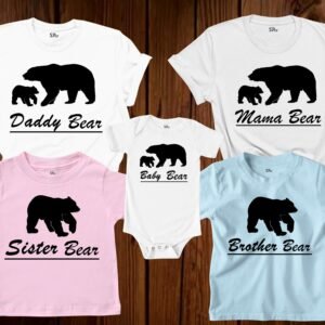 Bear Family Matching T Shirt