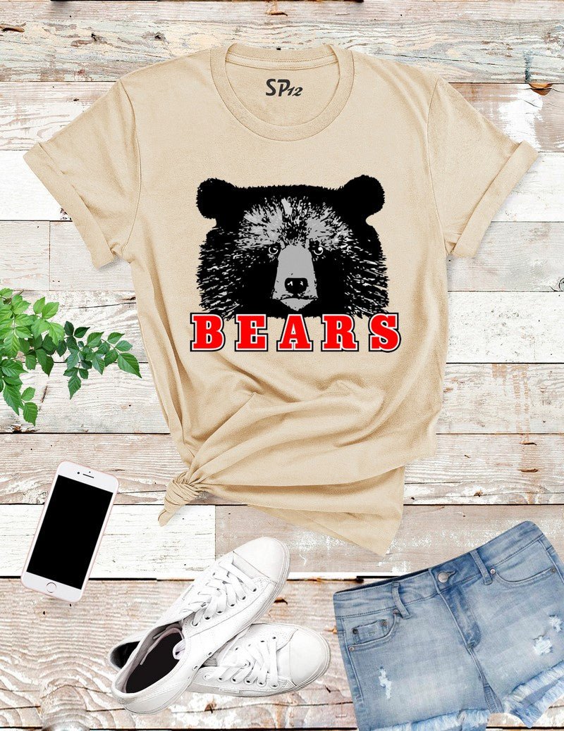 Bear Head T Shirt