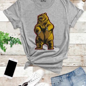 Bear Pose Funny T Shirt