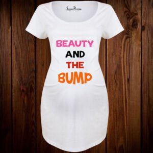 Beauty And The Bump Maternity T Shirt