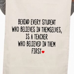 Awesome Teacher Appreciation Custom Thank You Kitchen Table Tea Towel