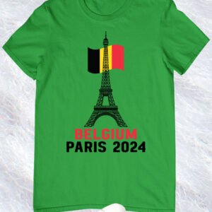 Belgium Olympics Supporter Paris 2024 T Shirt