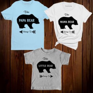 Belongs To Bear Family Matching T Shirt