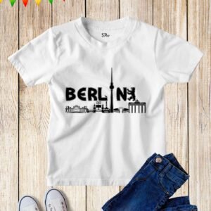 Kids Berlin Germany Capital Souvenirs T Shirt
