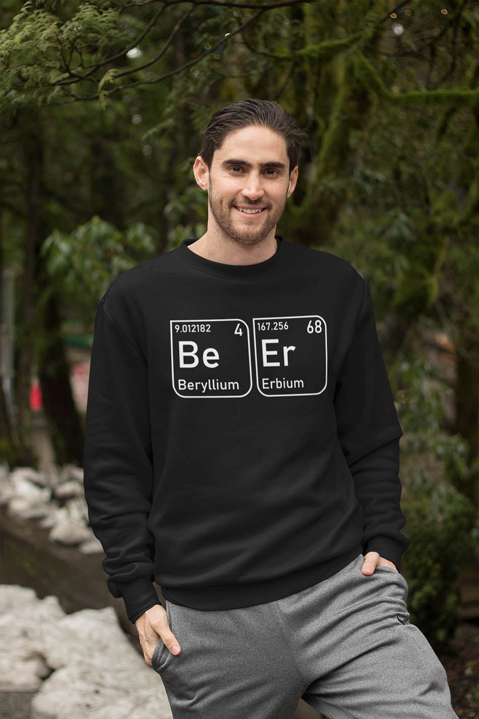 Beer Pariodic Table Sweatshirt