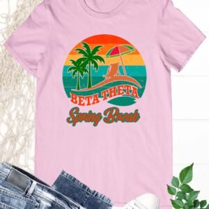 Greek Letter Beta Theta Spring Break Shirts