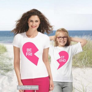 Best Friend Mummy Mum Mother Daughter Family Matching T shirt