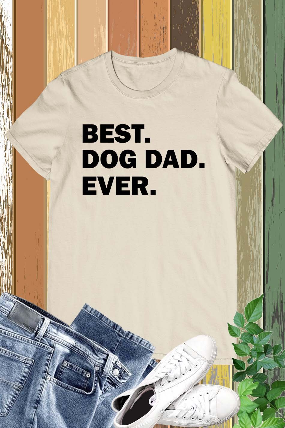 Mens Best Dog Dad Ever Shirt - Image 13