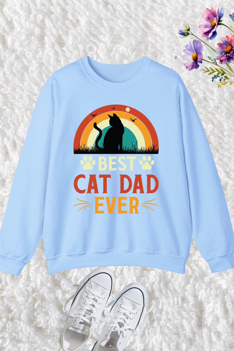 Best Cat Dad Ever Sweatshirt