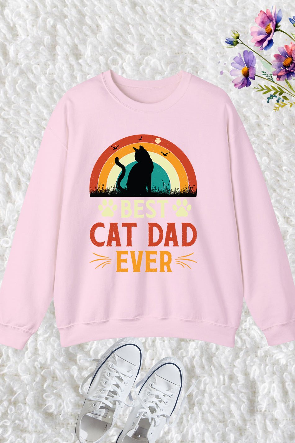 Best Cat Dad Ever Sweatshirt