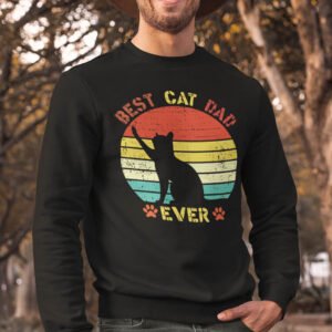 Best Cat Dad Ever Sweatshirt