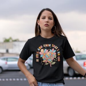 Be Still and Know That I'm God Christian T shirt