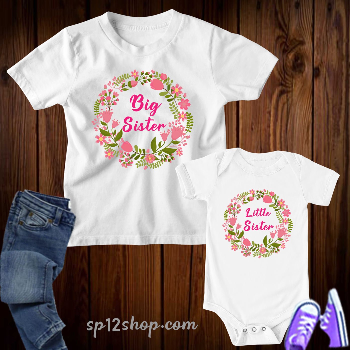 Big Sister Little Sister Shirts - Image 2