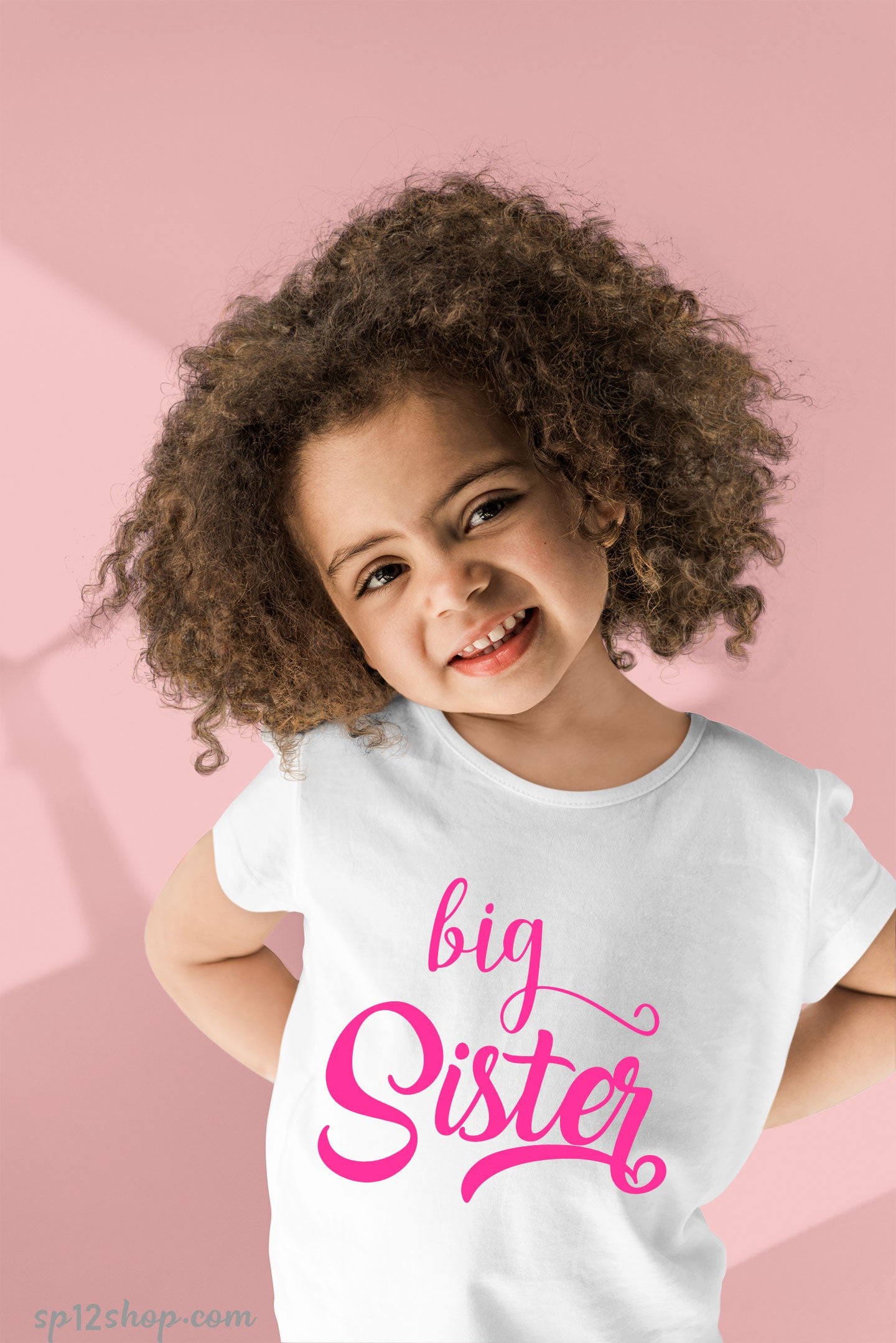 Big Sister Sibling Kids T Shirt