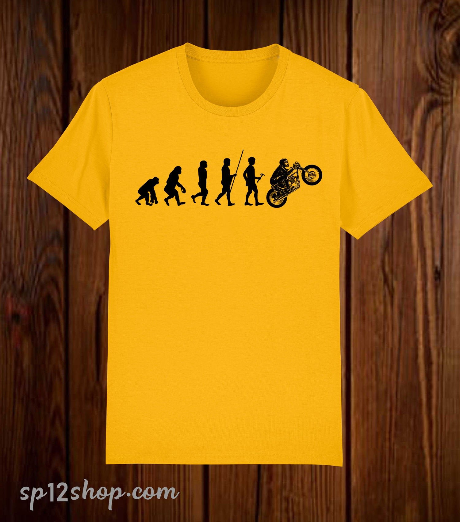 Biker T Shirt Human Revolution Funny T Shirt