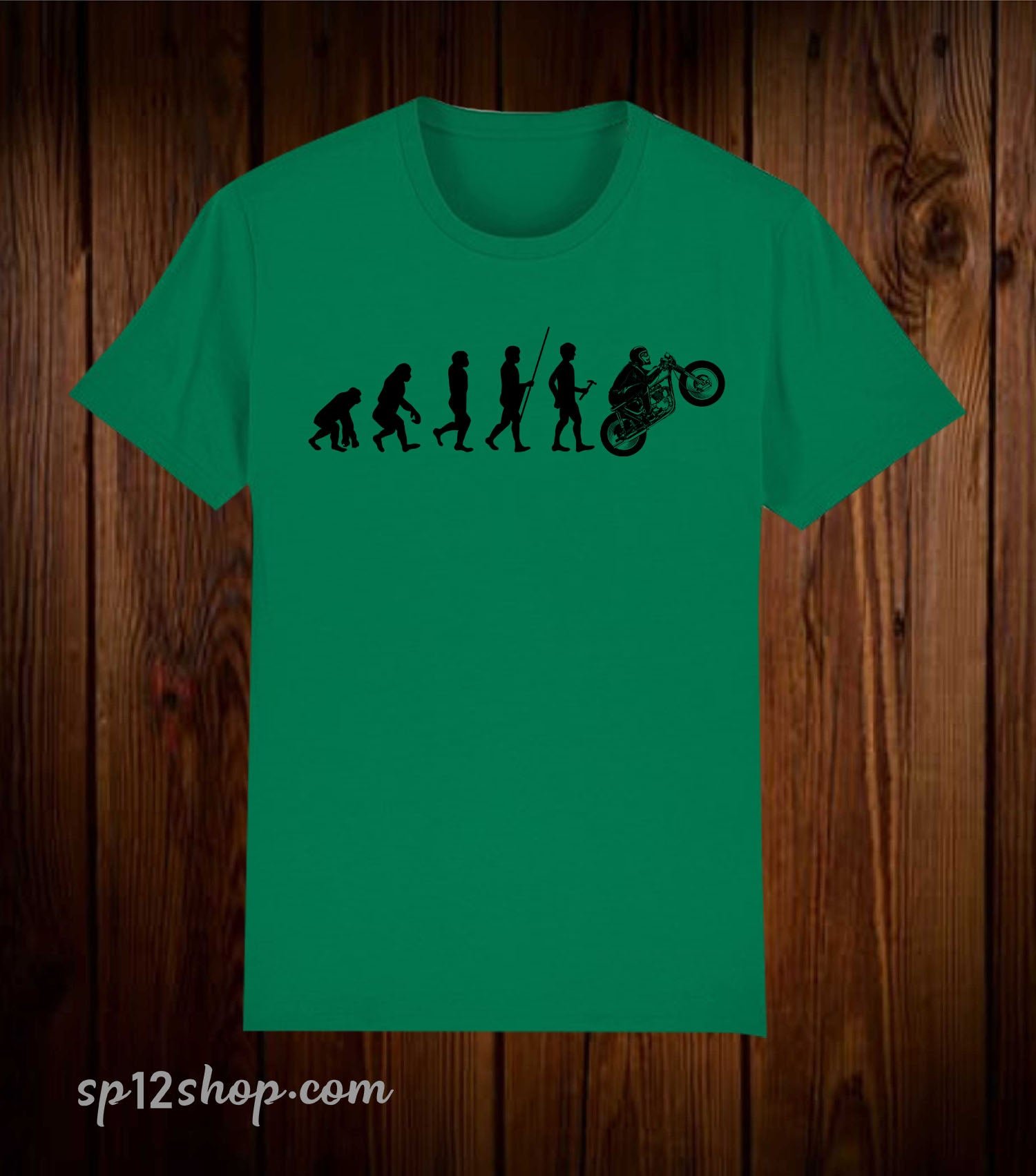 Biker T Shirt Human Revolution Funny T Shirt