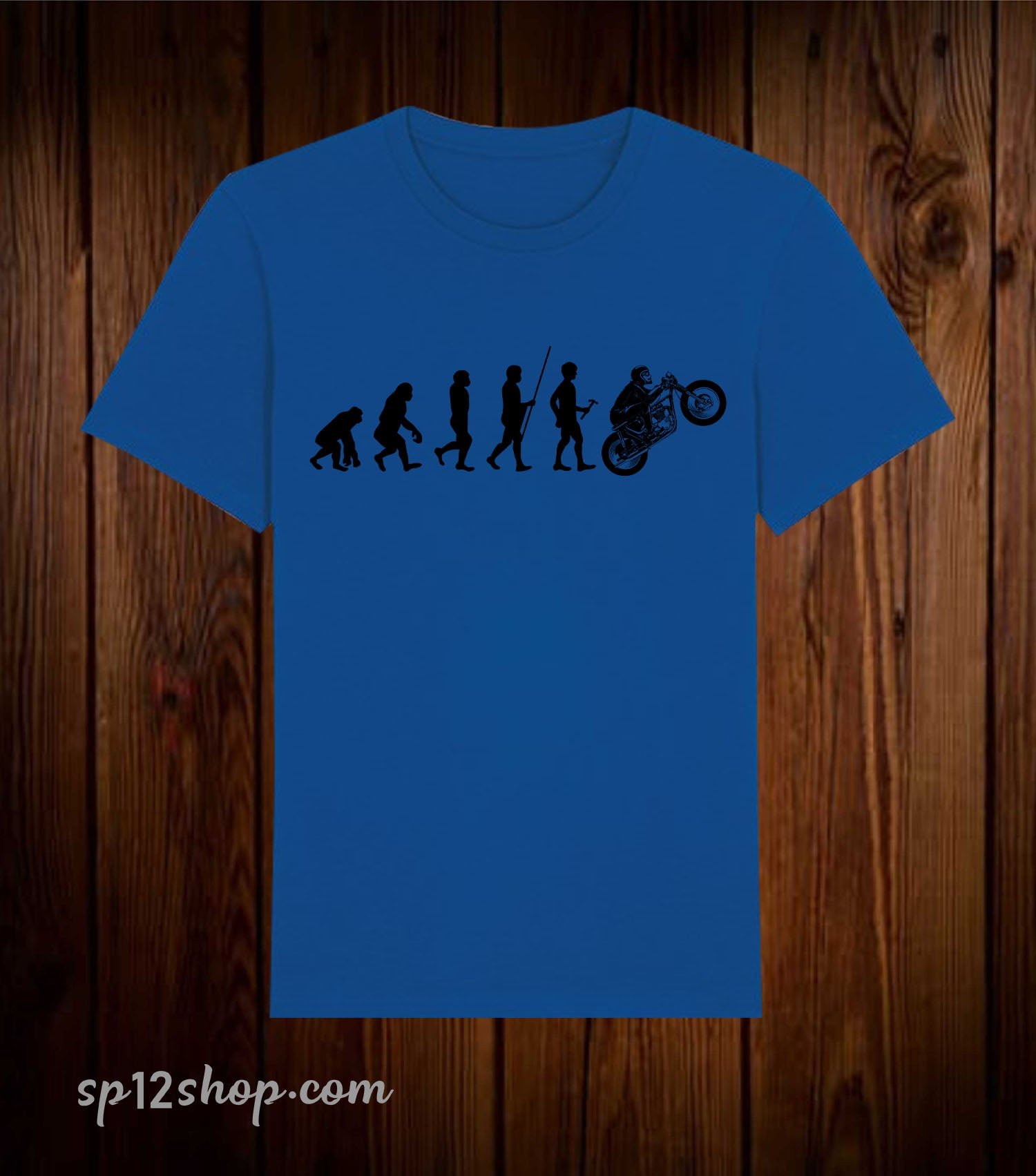 Biker T Shirt Human Revolution Funny T Shirt