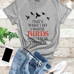 Bird Watching Hobby T Shirt