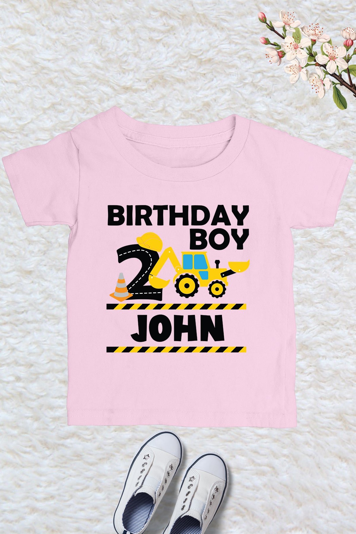 Custom 2nd Birthday Boy T Shirt - Image 3