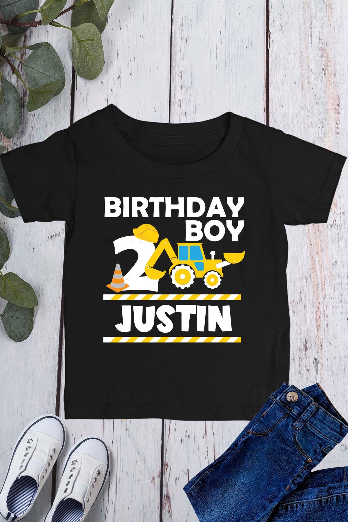 Custom 2nd Birthday Boy T Shirt - Image 11