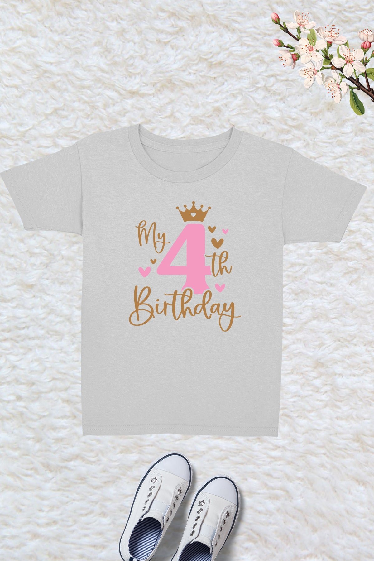 My 4th Birthday Gift Tees