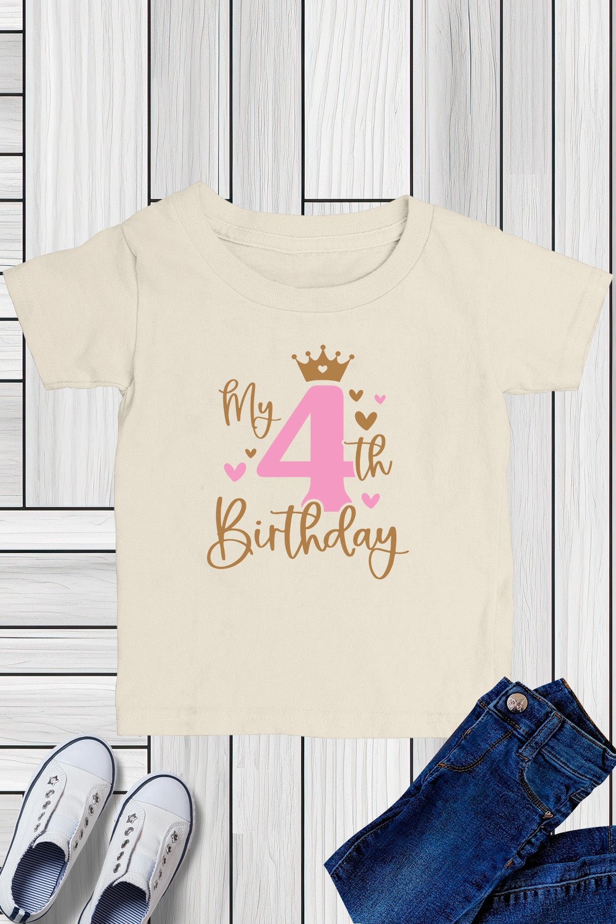 My 4th Birthday Gift Tees