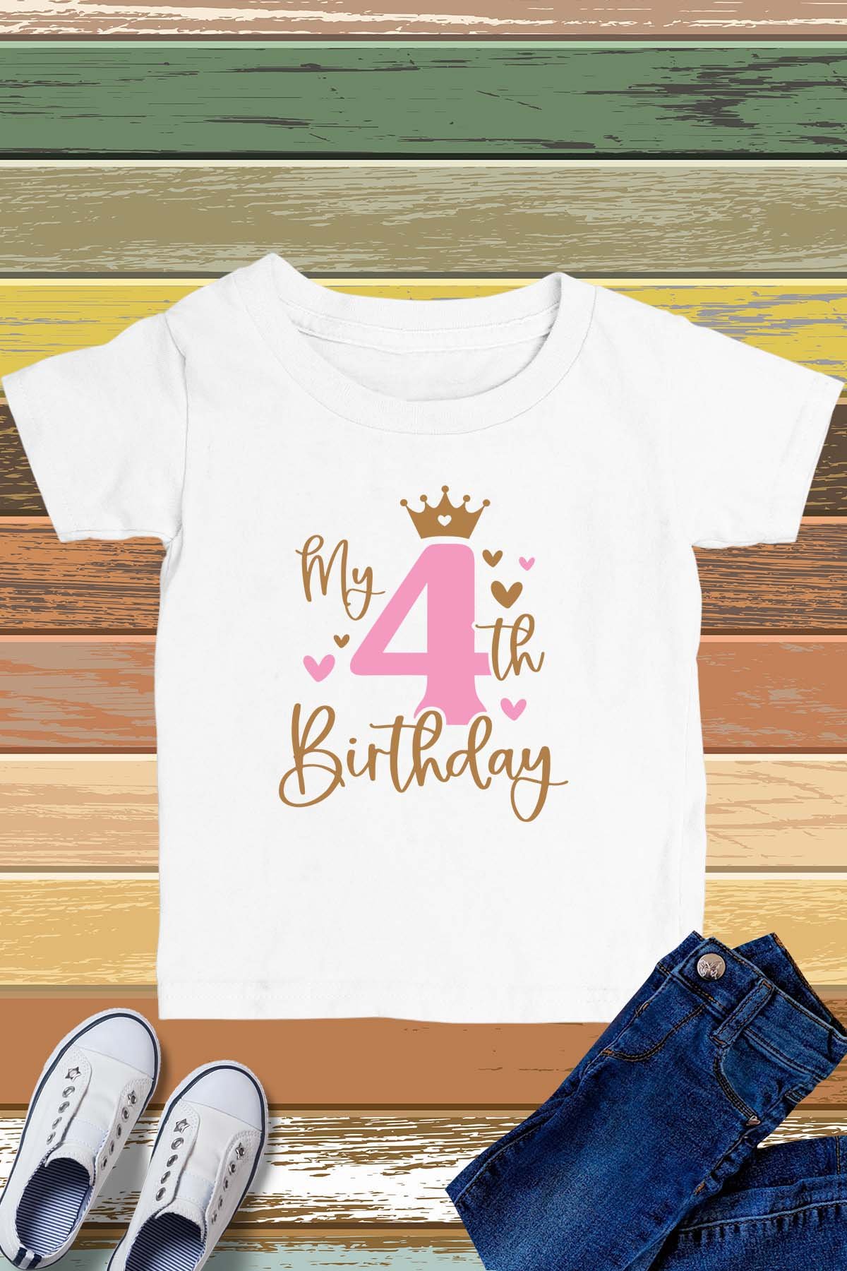 My 4th Birthday Gift Tees