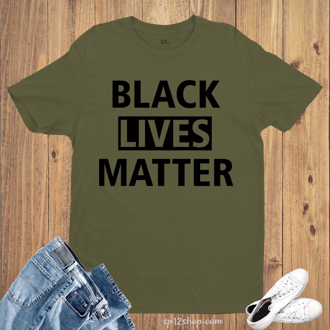 Black Lives Matter T Shirt - Image 4