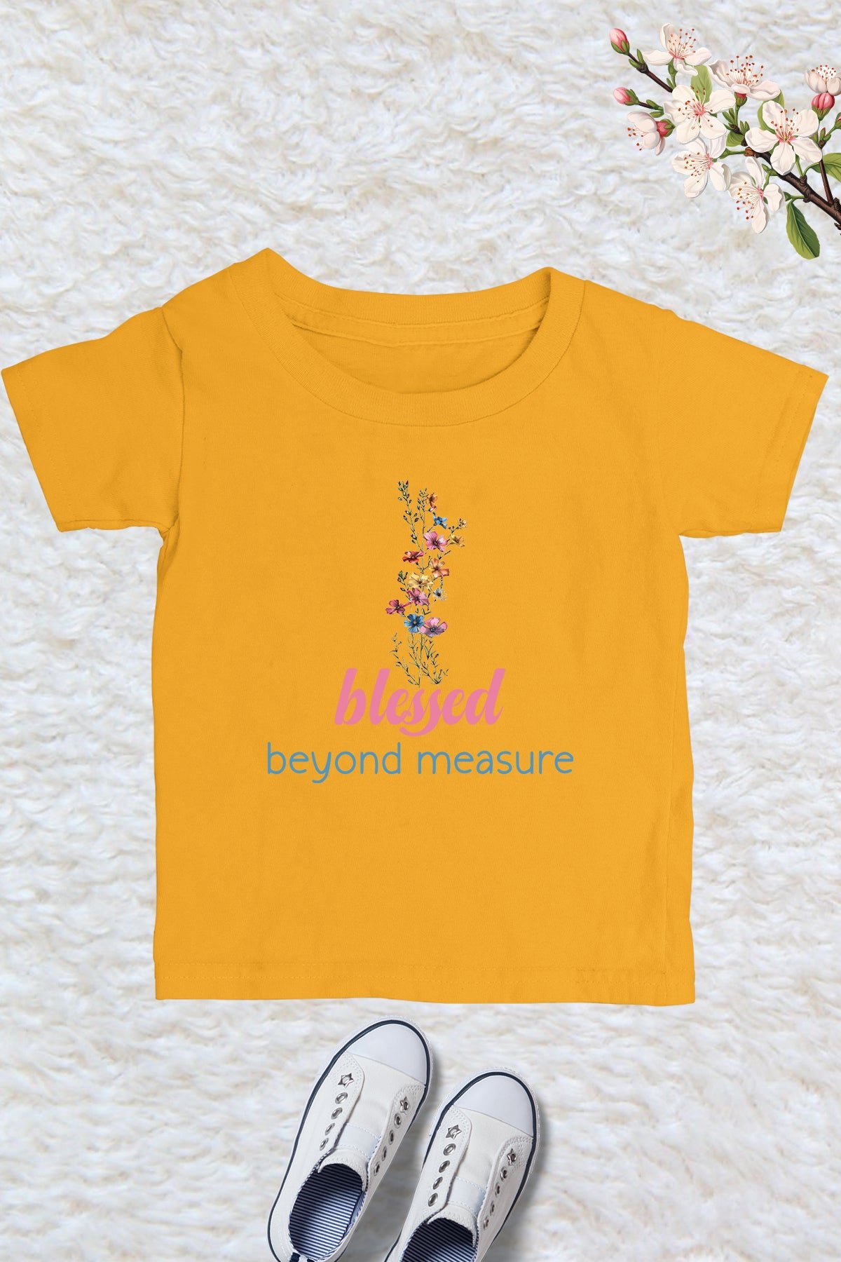 Blessed Beyond Measure Kids T Shirt - Image 4