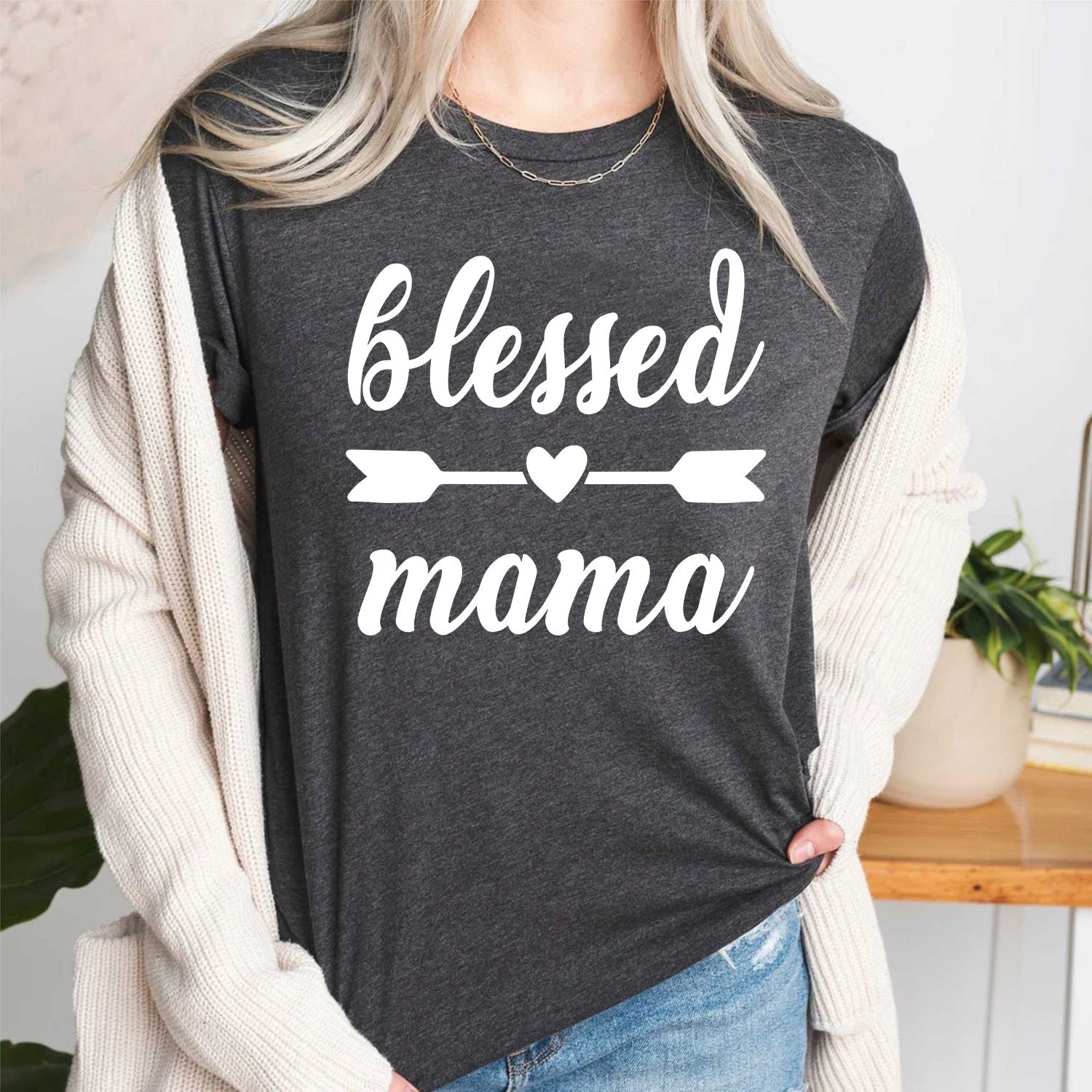 Blessed Mama T Shirt Gifts