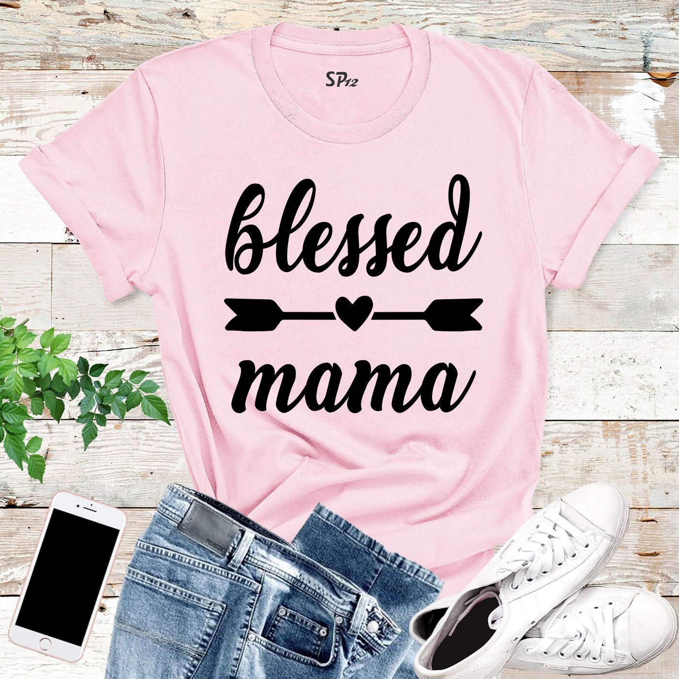 Blessed Mama T Shirt Gifts