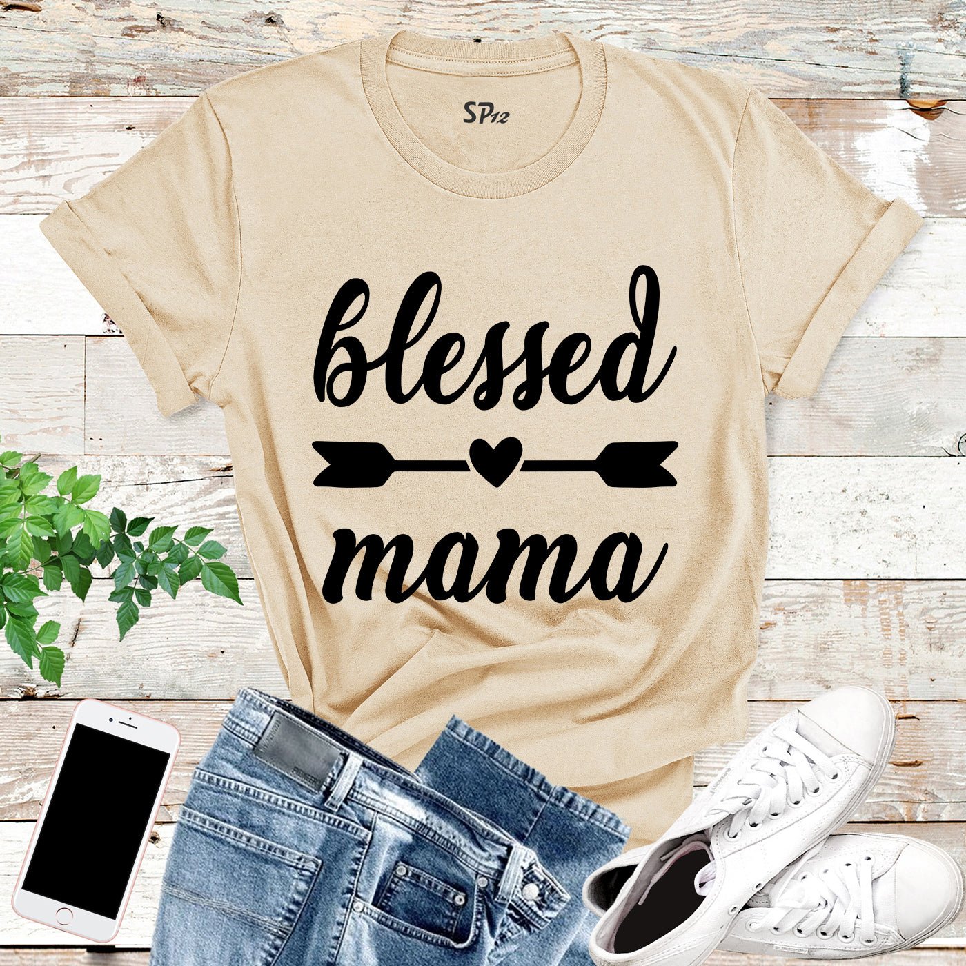 Blessed Mama T Shirt Gifts - Image 5