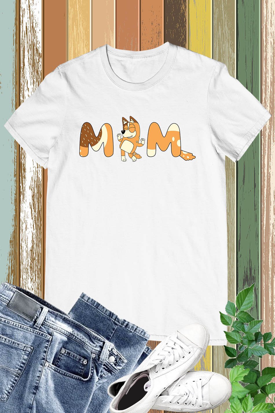 Bluey Mom T Shirt