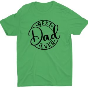 best-dad-ever-christmas-fathers-day-custom-short-sleeve-daddy-t-shirt