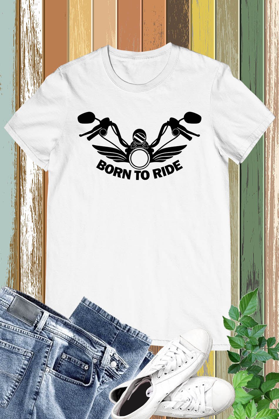 Born To Ride Funny Bike Shirt