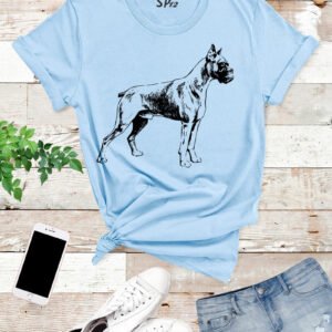Boxer Dog T Shirt