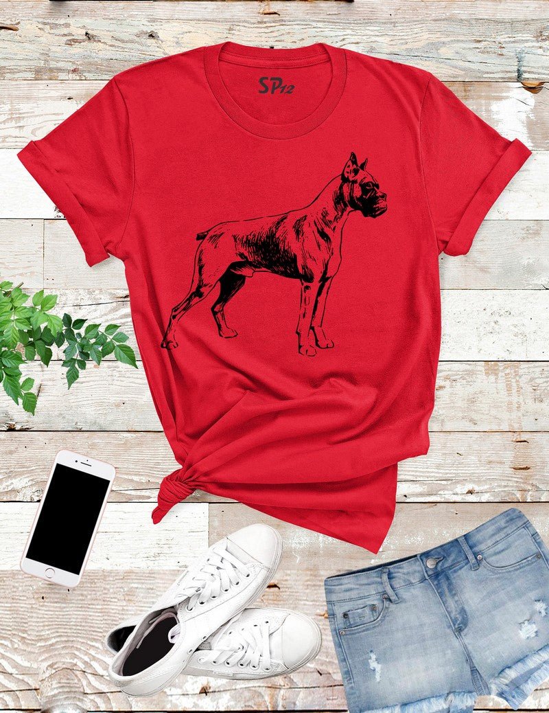 Boxer Dog T Shirt