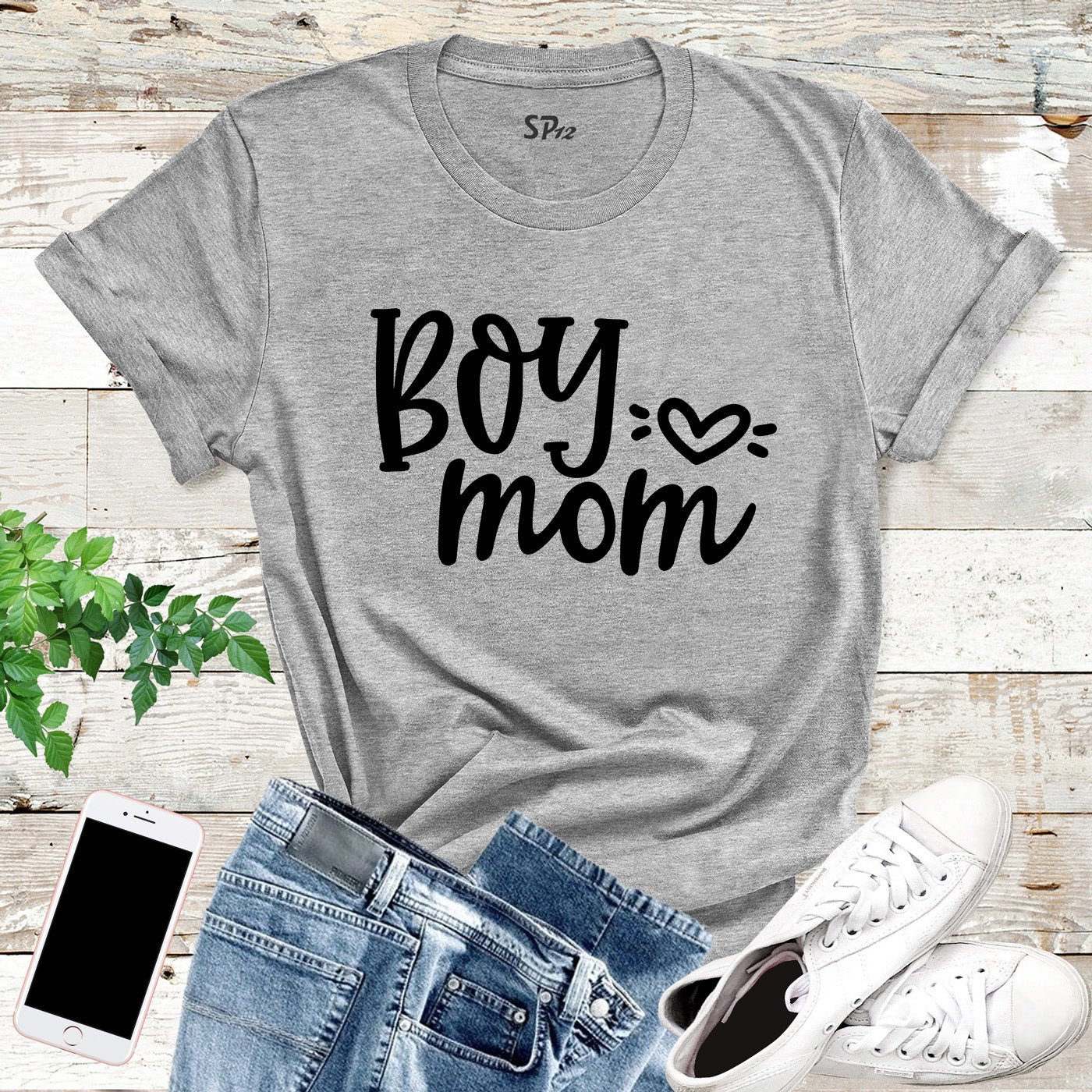 Boy Mom T Shirt
